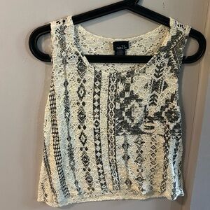 Size small Rue 21 Lace Crop Tank
